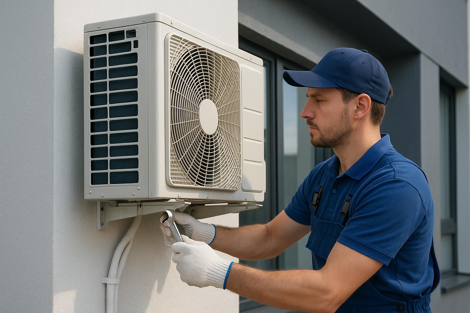 Instalação de ar condicionado